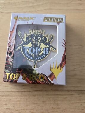 Magic: The Gathering Nissa Top 8 Qualifiers Pin - Black & Gold
